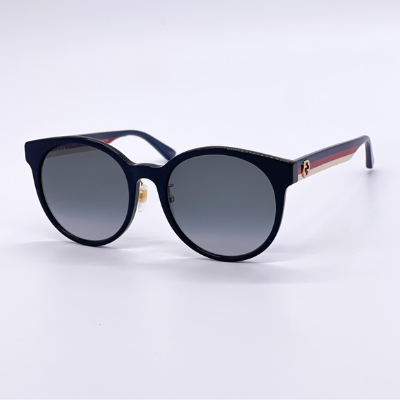 NEW GUCCI WOMEN BLACK SUNGLASSES GG0416SK 001 - Picture 3 of 6